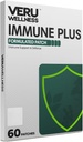 Veru Wellness Immune Plus Patch - Καθημερινή Ανοσοποιητική - Συνολική Υγεία, Ψευδάργυρος, Elderberry και Echinacea (60 Ημέρα)