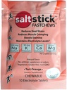 ΑλάτιStick Fastchews, Ηλεκτρολυτικά δισκία αντικατάστασης για την ενυδάτωση, την αποκατάσταση της άσκησης, νέους & ενήλικες αθλητές, Πεζοπορία, Sports Recovery, 10ct Variety 4-Pack