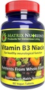 Vitamin B3 NIACIN - Digestive, Heart and Immune Support! - 100% Organic - Also Improve Brain Function, Energy and Reduce Stress - Vegan Tablets (60ct)