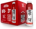 5% Nutrition Kill It Ready-to-Drink High Stim Pre Workout | 400mg Caffeine Energy Drink | Extreme Pump, Endurance, Focus & Hydration | Citrulline, Beta Alanine, Taurine | 12 Pack (Tropical Punch)