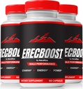 NutraRize (πακέτο 3 καψακίων ErecBoost, επίσημη ErecBoost ME Advanced Formula for Energy & Well-Being, Pastillas Fenugreek Pills (180 κάψουλες)