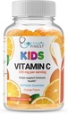 Doctors Finest Vitamin C Gummies for Kids – Vegan, GMO Free & Gluten Free – Great Tasting Orange Flavor Pectin Chews – Kids Dietary Supplement – 250mg of Vitamin C – 90 Jellies [45 Doses]