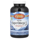 Carlson - Super Omega-3 Gems, 1200 mg Omega-3s, Wild Caught, Sustainablely Πηγή, 250 μαλακά τζελ