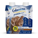 Glucerna Protein Smart Diabetes Care Shake, Chocolate, Diabetic Meal Replacement to Support Blood Sugar Management, 30g Protein, 150 Calories, Ready to Drink, 11-fl-oz Bottle, 4 Pack
