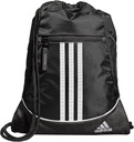 adidas Alliance Sackpack – Συρόμενη τσάντα πλάτης για άνδρες και γυναίκες, μαύρο, ένα μέγεθος
