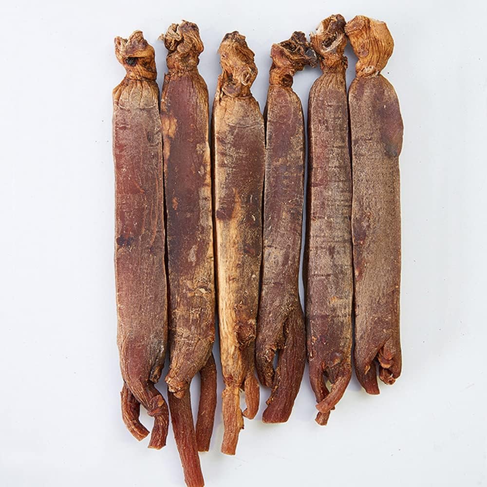 Κόκκινο Κορεάτικο Ginseng 15 χρόνια Premium Κόκκινο Κορεάτικο Ginseng Αποξηραμένη Ρίζα, Κορεάτικο Ginseng Τσάι Κορεάτικη Ρίζα Ginseng, Ζάχαρη Δωρεάν, Κορεάτικο Ginseng Stick (100 γραμμάρια / 0,22 λίβρες)
