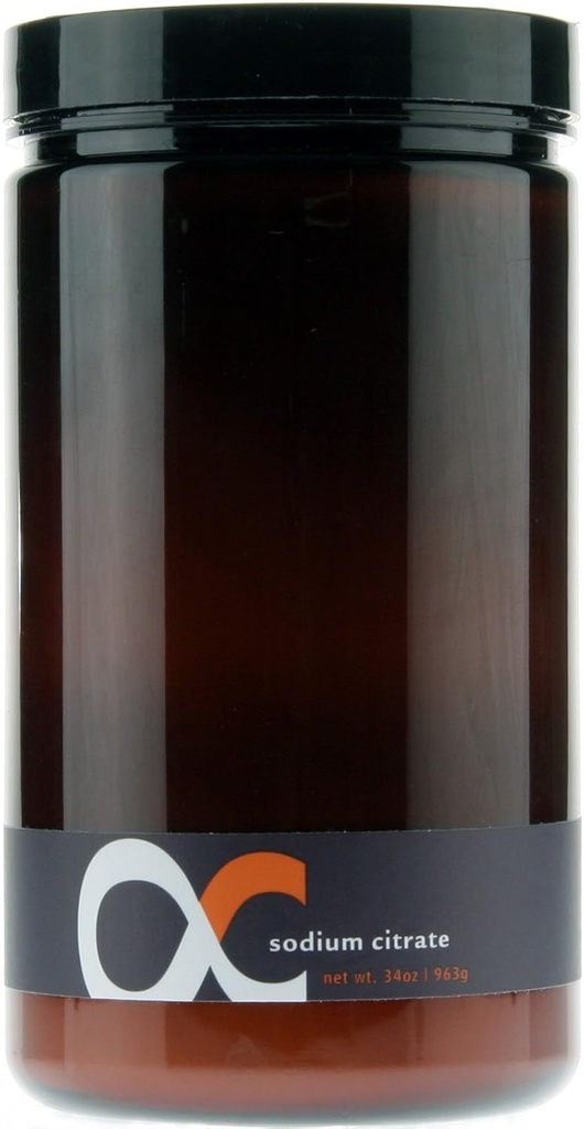 4mular καθαρό κιτρικό νάτριο σε Amber Jar 34 oz