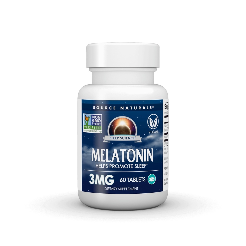 Source Naturals Sleep Science Μελατονίνη * 3 mg - 60 δισκία