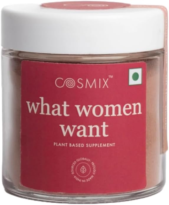 Cosmix Ορμονική Υγεία, PSOS & PMS, Φυσικό, Plant-based Superfood Blend με Shatavari, Beetroot & Nettle Leaf