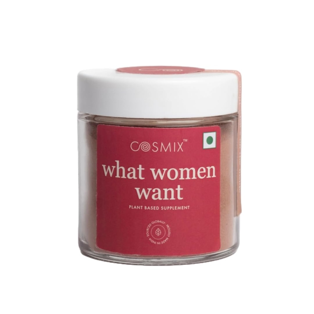 Cosmix Ορμονική Υγεία, PSOS & PMS, Φυσικό, Plant-based Superfood Blend με Shatavari, Beetroot & Nettle Leaf