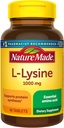 Nature Made L-Lysine 1000 mg, Συμπλήρωμα διατροφής, 60 δισκία, 60 ημέρες προσφοράς
