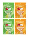 Αλάτι Stick FASTCHEWS® Επαναχρησιμοποιήσιμο, Ποικιλία 4 Πακέτο Πορτοκαλί & Ζεστό Λεμόνι-Lime