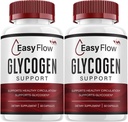 (2 Pack) EasyFlow Glycogen – Easy Flow Capsule Cleaner, EasyFlow Pills, Advanced Formula για τη συνολική ευεξία, Easy Flow Glycogen Κριτικές, 120 Κάψουλες