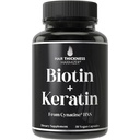 Κλινικά Αποδεδειγμένη Κερατίνη + Biotin Hair Growth Supplement. με Κυνατίνη HNS Κερατίνη Κλινικά Σπουδάζει για Thicker, Healthier Hair. για γυναίκες και άνδρες.