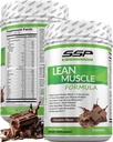 SSP Protein - Whey Isolate & Casein with Leucine & MCT - Low-Calorie Chocolate Meal Replacement for Lean Muscle Nutrition