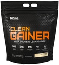 RIVAL NUTRITION Clean Gainer I High Protein Lean Gainer Powdered Drink Mix I 30g Protein Per Serving (12lb, Soft Serve Vanilla)