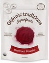 Organic Traditions | Beetroot Powder | Organic Beetroot Powder Vegan Non-GMO Superfood | 16oz/1lb (454g) Bag