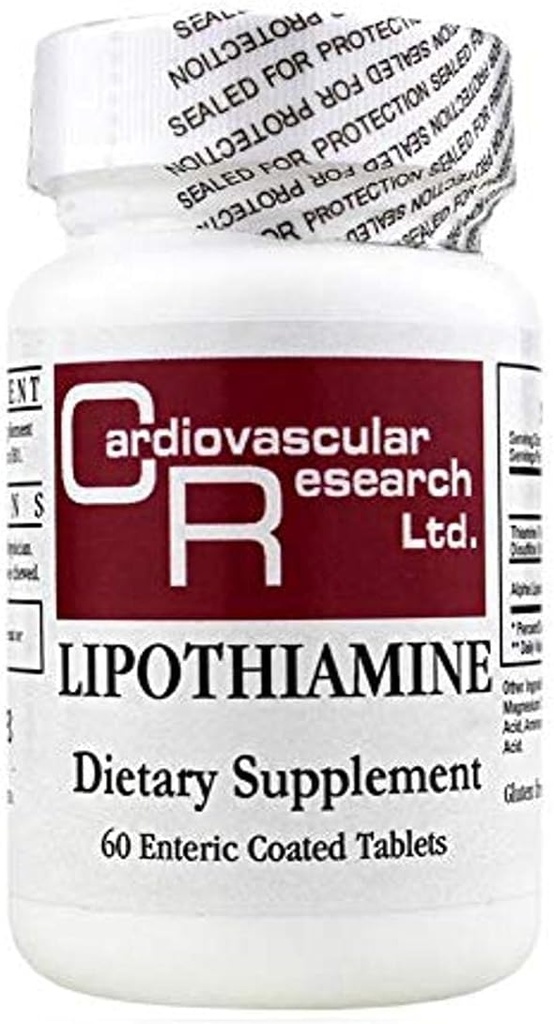 Cardiovascular Research Lipothiamine, White, 60 Count (THIAM2)