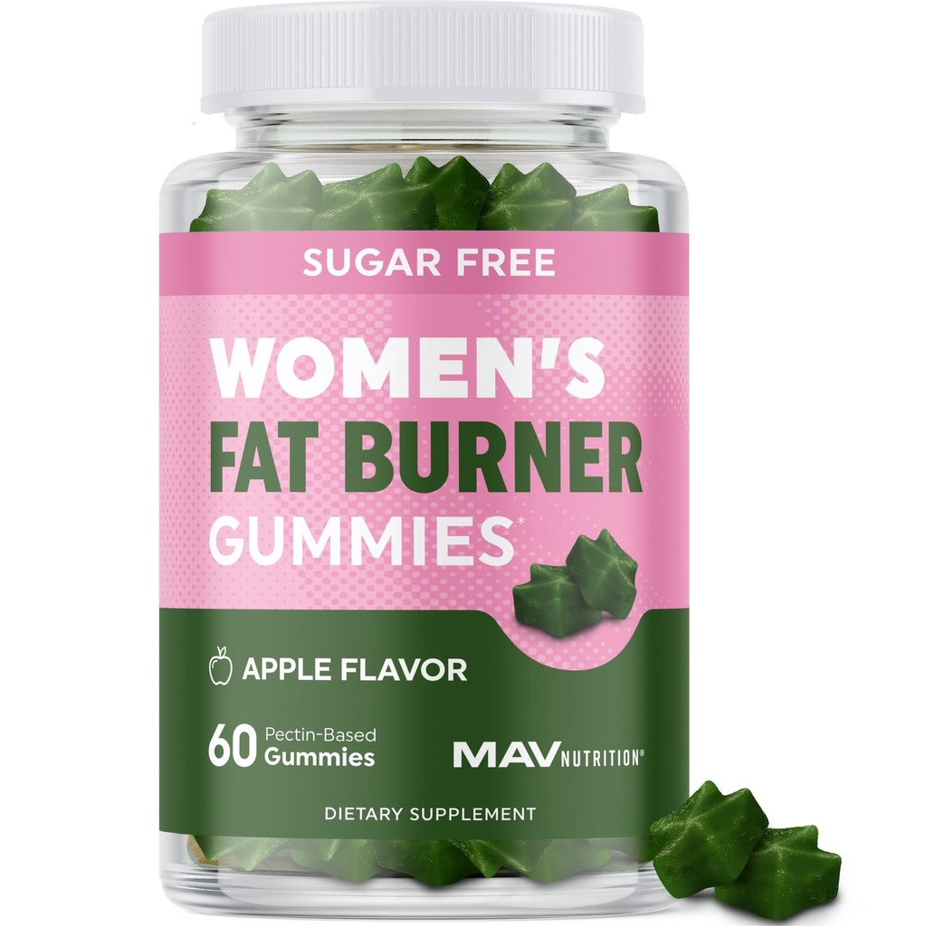Γυναικεία λίπος καυστήρα Gummies για την απώλεια βάρους 