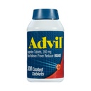 Advil Pain Reliever and Fever Reducer, Pain Relief Medicine with Ibuprofen 200mg for Πονοκέφαλος, Πλάγιος πόνος, Εμμηνορρυσιακός πόνος και ανακούφιση από τον πόνο - 300 Επικαλυμμένα δισκία
