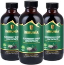 Το Syrup Elderberry βοηθά στην ενίσχυση του ανοσοποιητικού συστήματος. Elderberry Συμπύκνωμα με Elderflower, Θυμάρι και μέντας. Δεν προστέθηκε ζάχαρη. Νόστιμη γεύση. 24 Ημέρες/Bottle. (3-Pack)