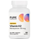 PureFormulas Βιταμίνη K2 MK7 (Menaquinone-7)