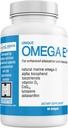 UNIQUE E A.C. Grace Company Omega E+ - Συμπλήρωμα ιχθυελαίου - με θαλάσσια Ω-3 λιπαρά οξέα, βιταμίνη Ε, βιταμίνη D3, και CoQ10 - Βοηθά στην υποστήριξη της καρδιάς, του εγκεφάλου, και της υγείας του δέρματος - 60 Softgels