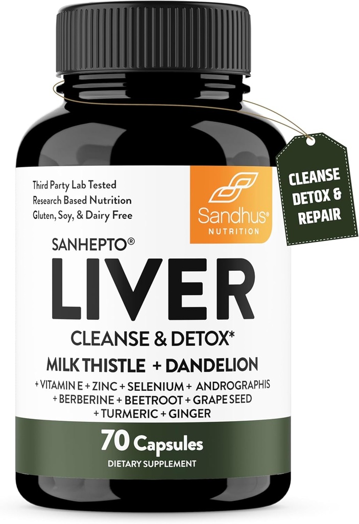 Liver Cleanse Detox & Repair Support 