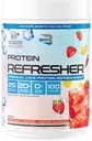 Believe Συμπληρώματα Protein Refreser (25 Servies) - Revolutional Juice-Type Whey Protein Powder for Fitness, Bodybuilding, Gym, or for Bigger Protein Intake (25 Scoops, Sharmberry Lemonade)
