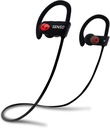 Senso Bluetooth ακουστικά, τα καλύτερα ασύρματα αθλητικά ακουστικά w/Mic IPX7 Αδιάβροχα HD Stereo Sweatproof ακουστικά για γυμναστήριο Εκτέλεση προπόνησης Θόρυβος Ακύρωση ακουστικών ακουστικά θόρυβος