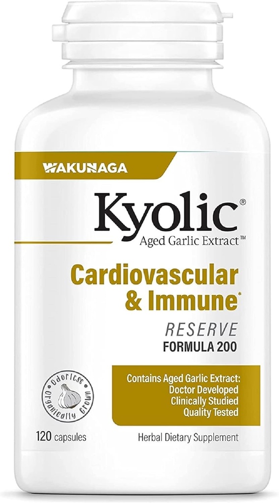 Kyolic Aged Garlic Extra Extra Strength Reserve Κάψουλες Εκχύλισμα Καρδιαγγειακού Σκόρδου