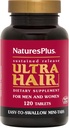 Natures Plus Ultra Hair, Content Release - 120 Εύκολα Καταπιείτε Mini Tablets - Φυσική ανάπτυξη μαλλιών για άνδρες και γυναίκες συμπλήρωμα - μακρύτερα, Thicker μαλλιά - χορτοφαγικά, χωρίς γλουτένη - 30 εξυπηρετούν