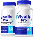 (2 Πακέτο) Vivalis Pro Χάπια - Premium Ανδρική Φόρμουλα για γρήγορη ενέργεια, αντοχή και απόδοση, Vivalis Pro Κάψουλες για ένα ενεργό & ισορροπημένο τρόπο ζωής, Επίσημη Viva Lis Pro (120 κάψουλες)