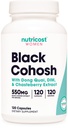 Nutricost Μαύρο Cohosh για γυναίκες 660mg, 120 κάψουλες - με Don Quai, DIM, και Chaste Berry, Veggie Caps, μη-GMO, Χωρίς γλουτένη