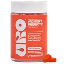 O Positiv URO Fiber Gummies for Adults, 60 Count (Pack of 1) - Prebiotic Chicory Root Inulin Fiber Supplement - Daily Gummy Fiber for Digestive Gut Health - Μη-GMO, Vegan & Cruelty-Free
