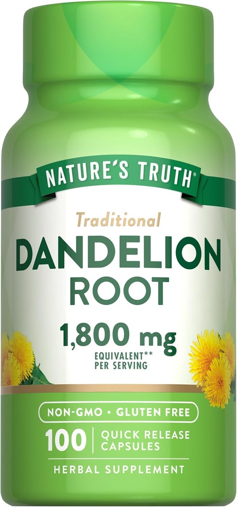 Nature's Truth Dandelion Root Capses 