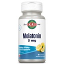 KAL Μελατονίνη 5mg Sleep Aid Lozenges, Συμπλήρωμα μελατονίνης Υποστηρίζει την ποιότητα του ύπνου, την ηρεμία χαλάρωση και έναν υγιή κύκλο ύπνου, με προστιθέμενη βιταμίνη Β6, χορτοφάγους, φυσικό άρωμα λεμόνι, 60 Lozenges