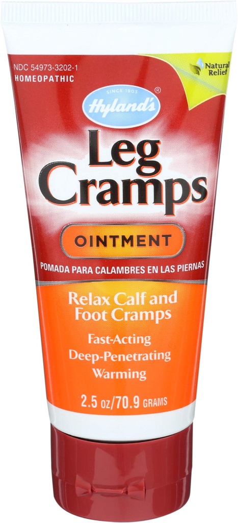 Hylands Homeopathic Leg Cramps - Ointment - 2.5 oz