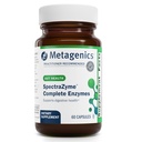 Μεταγονική SpectraZyme Enzyme Complex - Φυτο-βασισμένο Digestive Ένζυμα για πρωτεΐνη, λίπος & υδατάνθρακες Ανάλυση - Υποστηρίζει δυσπεψία, Bloating & Colon Υγεία* - Χωρίς γλουτένη, Vegan - 60 Κάψουλες