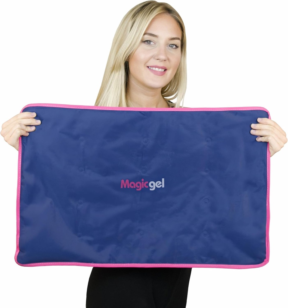 Extra Large & Reuseable Ice Pack (15 x 23,5 ίντσες, XL) για μέγιστη ανακούφιση πλάτης και πλήρους πόνου του σώματος από τραυματισμούς, πρήξιμο, μελανιές, διάστρεμμα κουβέρτα πάγου για τον ύπνο & φυσική θεραπεία