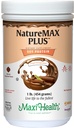 Maxi-Health NatureMAX Plus Ενεργειακή υποστήριξη Ποτό σε σκόνη πρωτεΐνης σόγιας - Συμπλήρωμα διατροφής χωρίς ζάχαρη - 20g πρωτεΐνη ανά υπηρεσία - Φυσική γεύση σοκολάτας - Kosher βιταμίνη - 1lb
