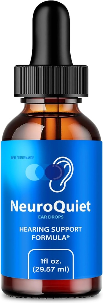 NeuroQuiet Tinnitus Relief for Ringing Ears NeuroQuiet Hearing Support Liquid Drops, Neuro Quiet Auditory Clarity and Healthy Hearing Supplement, Neuro Quiet All Natural Formula Reviews (1 Pack)
