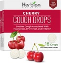 HERBION Naturals Βήχας σταγόνες, Συμπλήρωμα διατροφής, Ήθη Βήχας, για ενήλικες και παιδιά άνω των 6 ετών, Χωρίς Τεχνητή Γεύση, Χωρίς Προστιθέμενο Χρώμα (18 Κόμης (Pack of 1), Τσέρι)