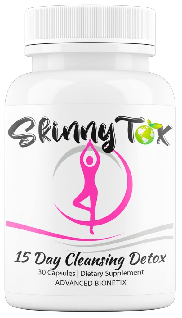 Skinnytox 15 ημέρα Colon Cleanse Detox, υποστηρίζει υγιείς κινήσεις του εντέρου Φλουξίνες τοξίνες, ενισχύει την ενέργεια. Όλα τα Φυσικά Διαχείριση Βάρος w / Προβιοτικά. Τύπος με βάση την κλινική έρευνα Ασφαλής αποτελεσματική