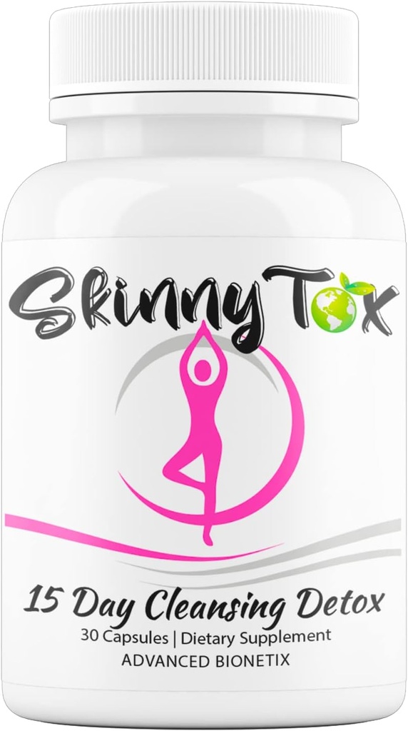 Skinnytox 15 ημέρα Colon Cleanse Detox, υποστηρίζει υγιείς κινήσεις του εντέρου Φλουξίνες τοξίνες, ενισχύει την ενέργεια. Όλα τα Φυσικά Διαχείριση Βάρος w / Προβιοτικά. Τύπος με βάση την κλινική έρευνα Ασφαλής αποτελεσματική