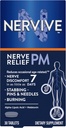 Nervive Nerve Relief PM, Περιστασιακά Nerve Disfort II, Sleep Aid, Αρχίζει να εργάζεται σε 7 ημέρες, μαχαίρωμα, κάψιμο, άλφα Lipoic Acid, μελατονίνη, βιταμίνη Β, Turmeric, Ginger, Nervive συμπλήρωμα, 30 ct