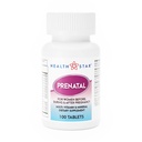 GeriCare Προγεννητική πολυβιταμίνη από την HealthStar για υγιή μαμά και μωρό - Φολικό + βιταμίνη C + βιταμίνη D + σίδηρο + ασβέστιο + B12-100 Tabletισκία