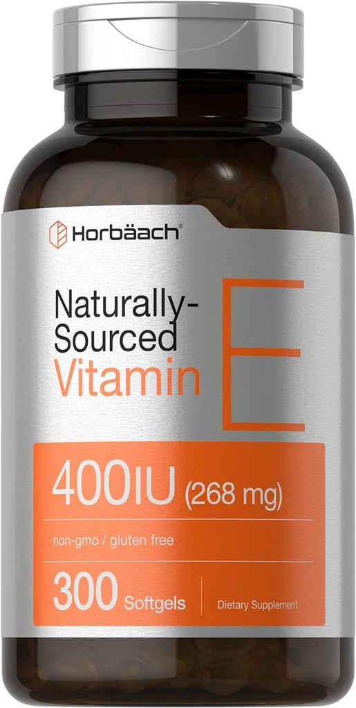 Horbäach Vitamin E Softgel Κάψουλες 