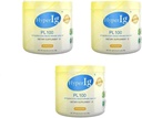 PL-100 Agg Protein Powder, Hyperimune Egg Supplements, 140g - ανοσοενισχυτικό, Digestive Health, Joint Care, Energy & Muscle Strength, Gluten-Free 3 Canisters