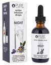 Night Inventions - Pear Flavored Water Infusion Drops - Χωρίς ζάχαρη, θερμίδες ή τεχνητά γλυκαντικά - 60 μερίδες - 2 ουγγιές
